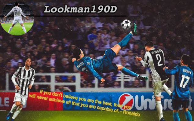 High Quality Lookman190D Ronaldo announcement template Blank Meme Template