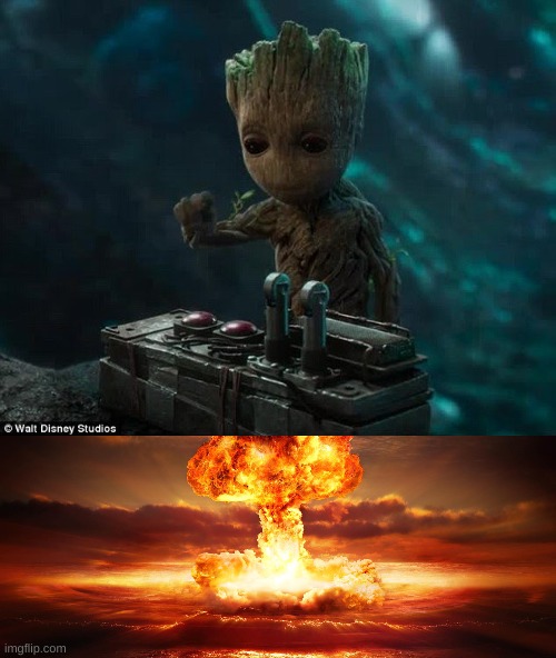 image tagged in baby groot | made w/ Imgflip meme maker