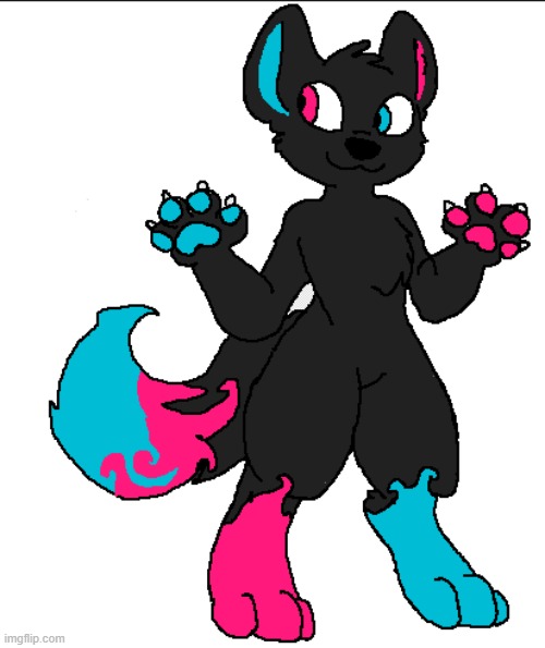 made a new OC lol, her name is Flurry | made w/ Imgflip meme maker