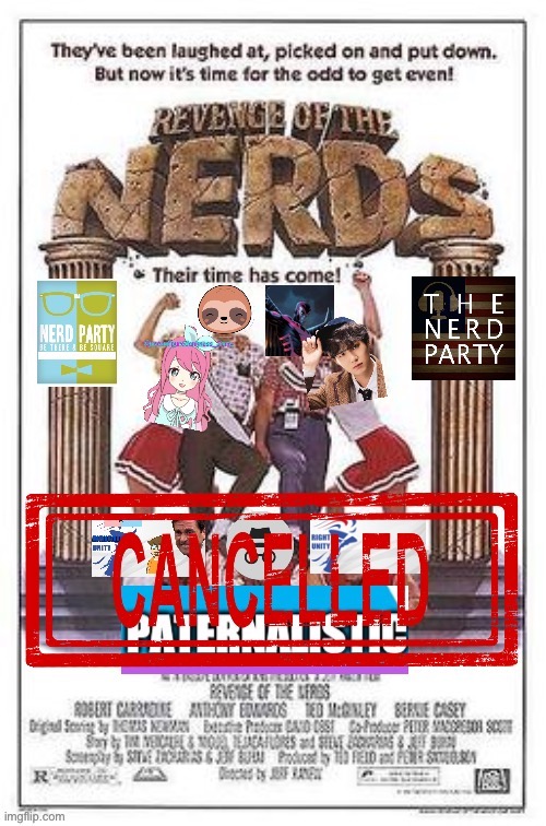 N.E.R.D.s together strong! | image tagged in revenge of the nerd party,nerd party,nerds,together,strong,rup | made w/ Imgflip meme maker
