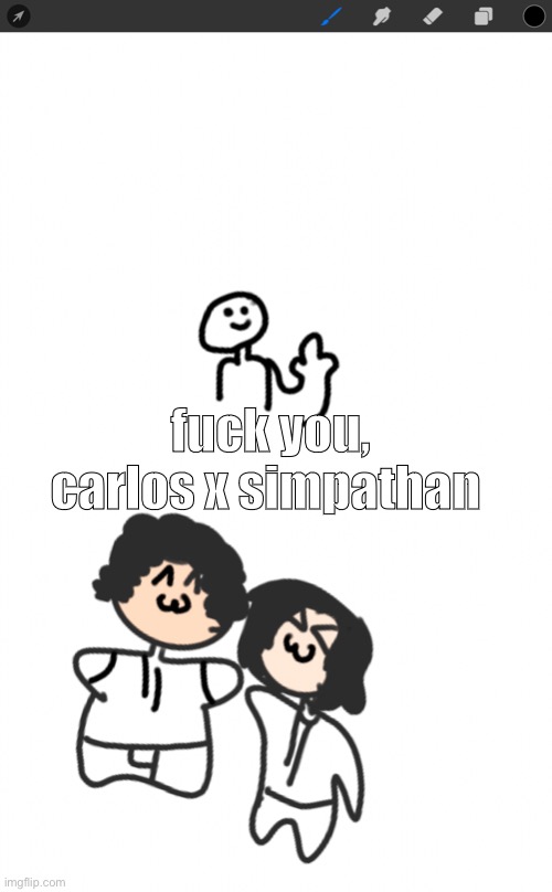 B’) | fuck you, carlos x simpathan | made w/ Imgflip meme maker