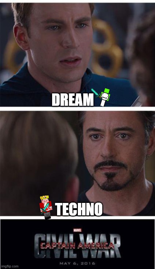 comment who you prefer (I'm team techno) | DREAM; TECHNO | image tagged in memes,dream or techno | made w/ Imgflip meme maker