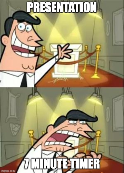 This Is Where I'd Put My Trophy If I Had One | PRESENTATION; 7 MINUTE TIMER | image tagged in memes,this is where i'd put my trophy if i had one | made w/ Imgflip meme maker