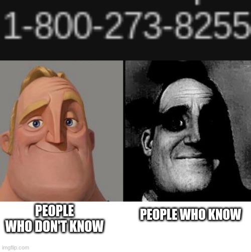 PEOPLE WHO DON'T KNOW; PEOPLE WHO KNOW | made w/ Imgflip meme maker
