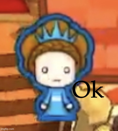 Blank face Muffintop | Ok | image tagged in blank face muffintop | made w/ Imgflip meme maker