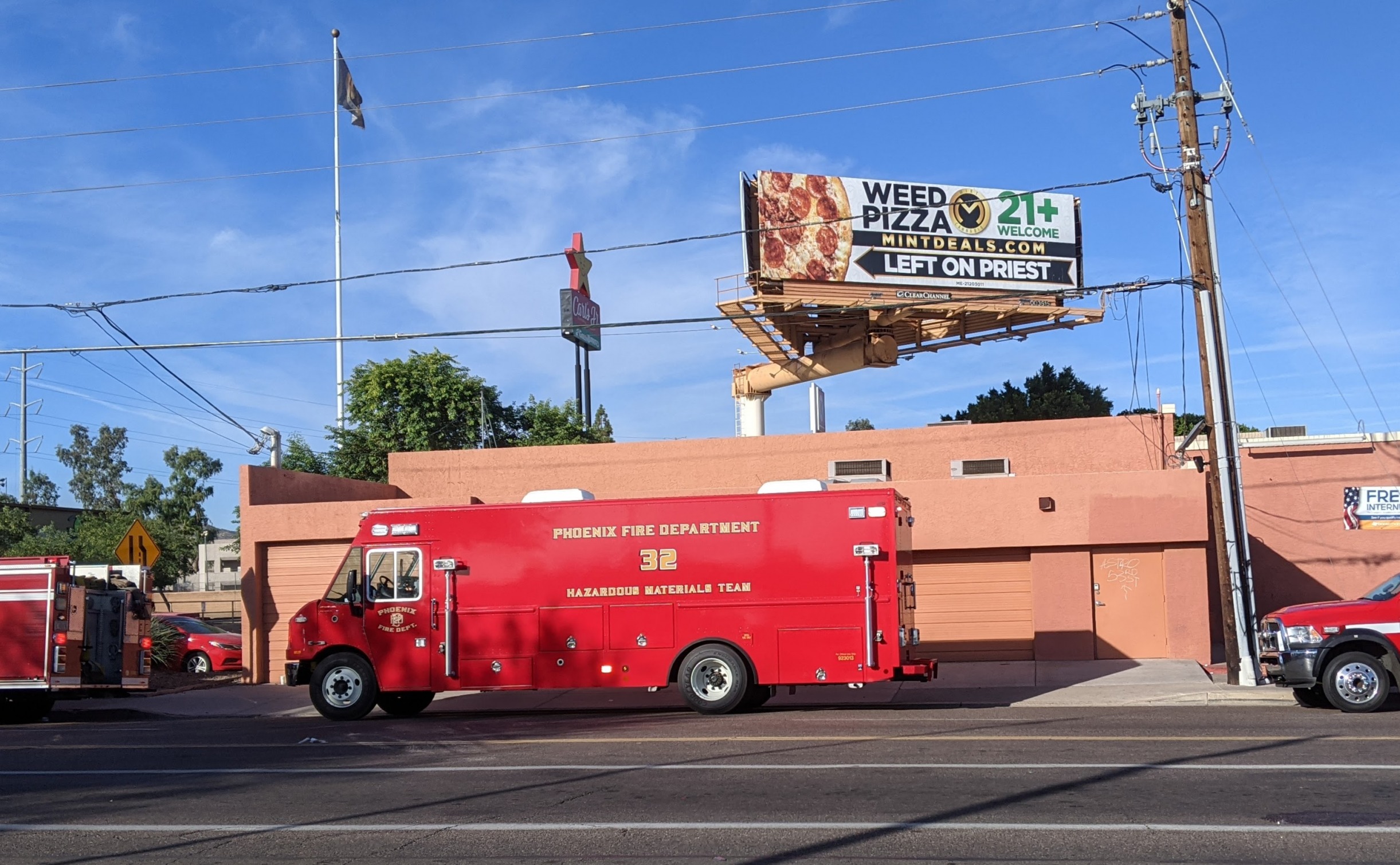 Hazmat Weed Pizza Blank Meme Template