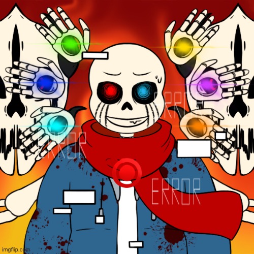 Shattered (brother of NightKing!Sans) is back | image tagged in shattered by schnerticus | made w/ Imgflip meme maker