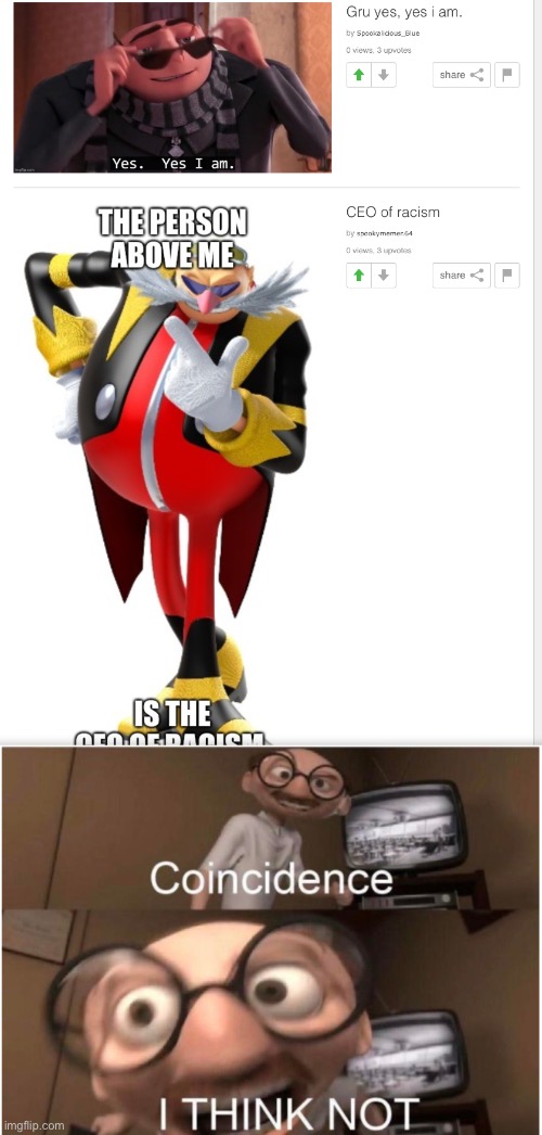 LOL | image tagged in coincidence i think not | made w/ Imgflip meme maker