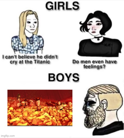 A title | image tagged in do men even have feelings | made w/ Imgflip meme maker