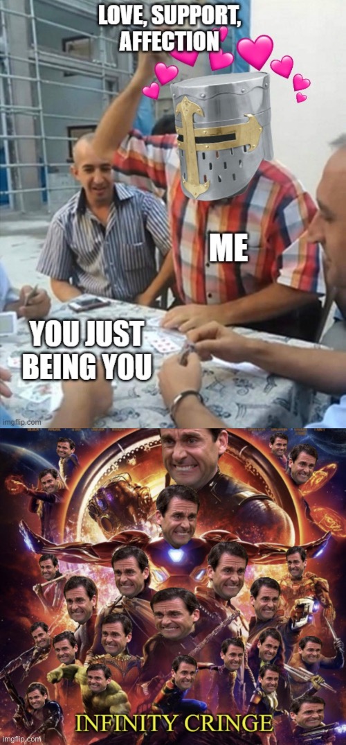 Wholesome is CRINGE | image tagged in infinity cringe | made w/ Imgflip meme maker