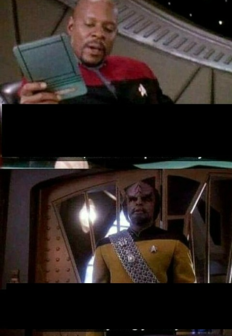 High Quality DS9 template Blank Meme Template