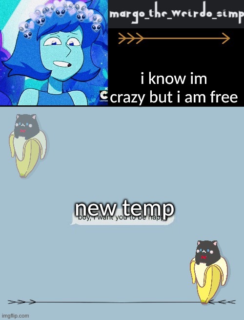 Margos banana cat lapis temp | new temp | image tagged in margos banana cat lapis temp | made w/ Imgflip meme maker