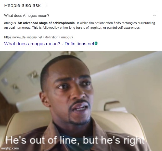 He's out of line but he's right (isolated) | image tagged in he's out of line but he's right,memes,funny,gifs,not really a gif,oh wow are you actually reading these tags | made w/ Imgflip meme maker