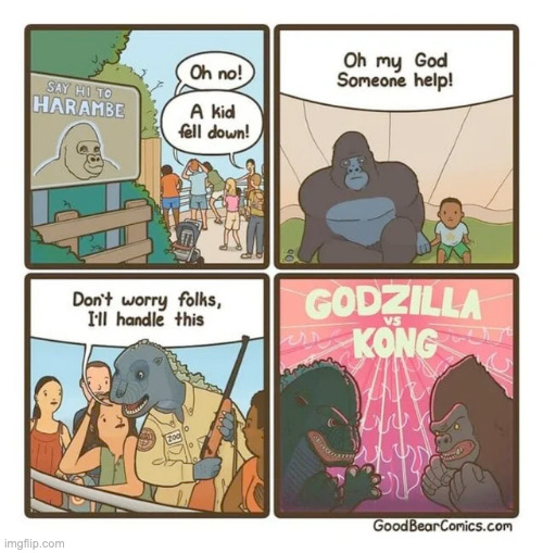 RIP Harambe, we will remember you | made w/ Imgflip meme maker