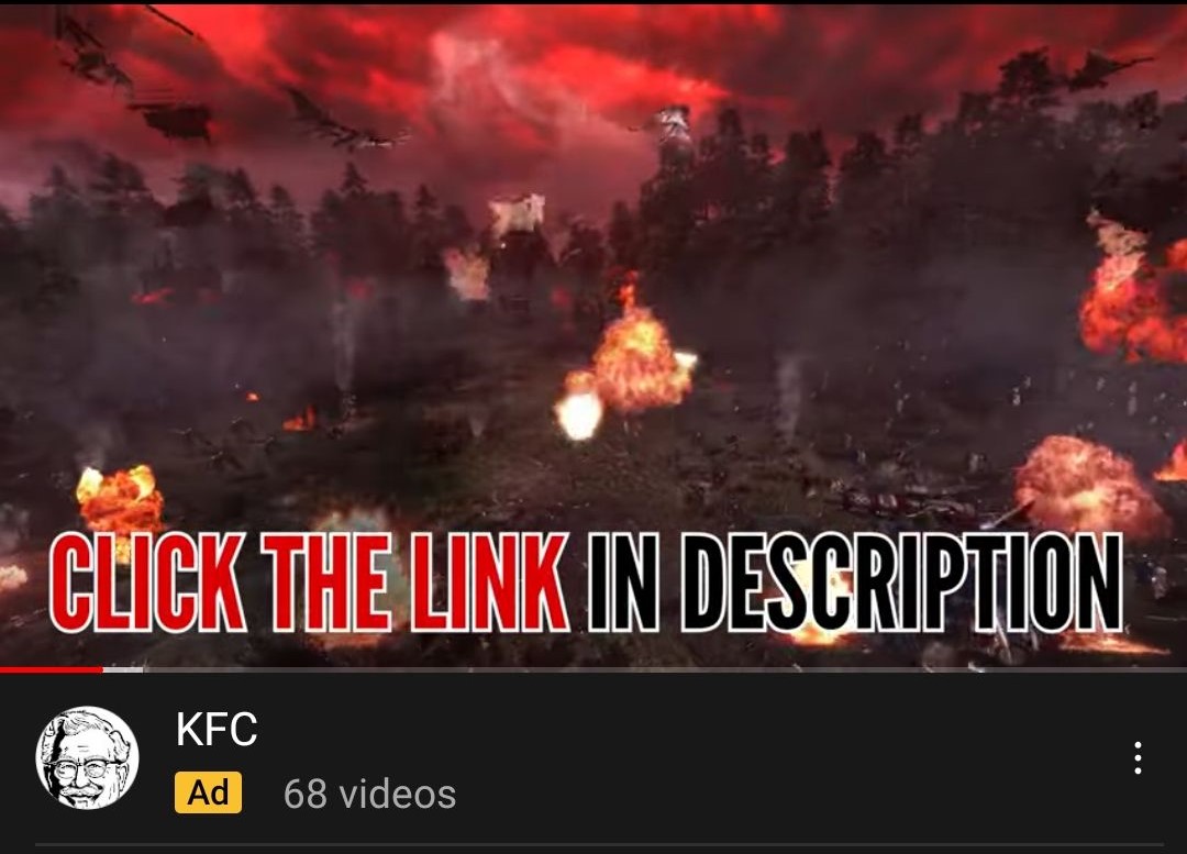 KFC War Blank Meme Template