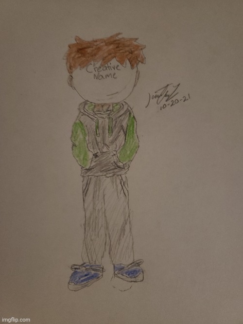 So I drew Creative ^^ | made w/ Imgflip meme maker