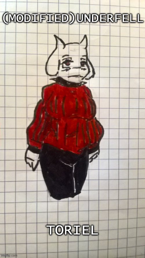 Underfell toriel (modified by SSFR) | (MODIFIED)UNDERFELL; TORIEL | image tagged in underfell toriel modified by ssfr | made w/ Imgflip meme maker