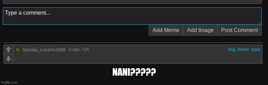 Image Title | NANI????? | image tagged in image tags | made w/ Imgflip meme maker