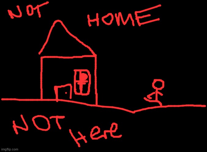 this should become like an actual indie horror game or sum | image tagged in blank black | made w/ Imgflip meme maker