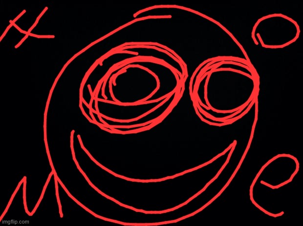 .................I must kill him | image tagged in black background | made w/ Imgflip meme maker