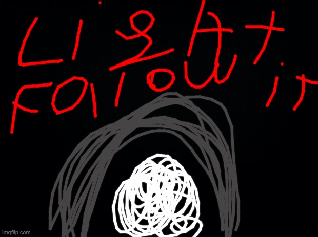 .........................Light is pretty | image tagged in black background | made w/ Imgflip meme maker