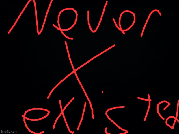 .........................All a dream | image tagged in black background | made w/ Imgflip meme maker