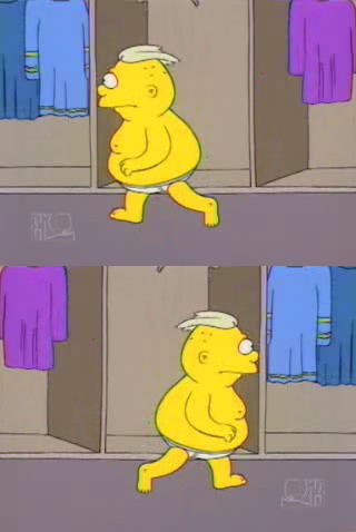 Ralph running Blank Meme Template