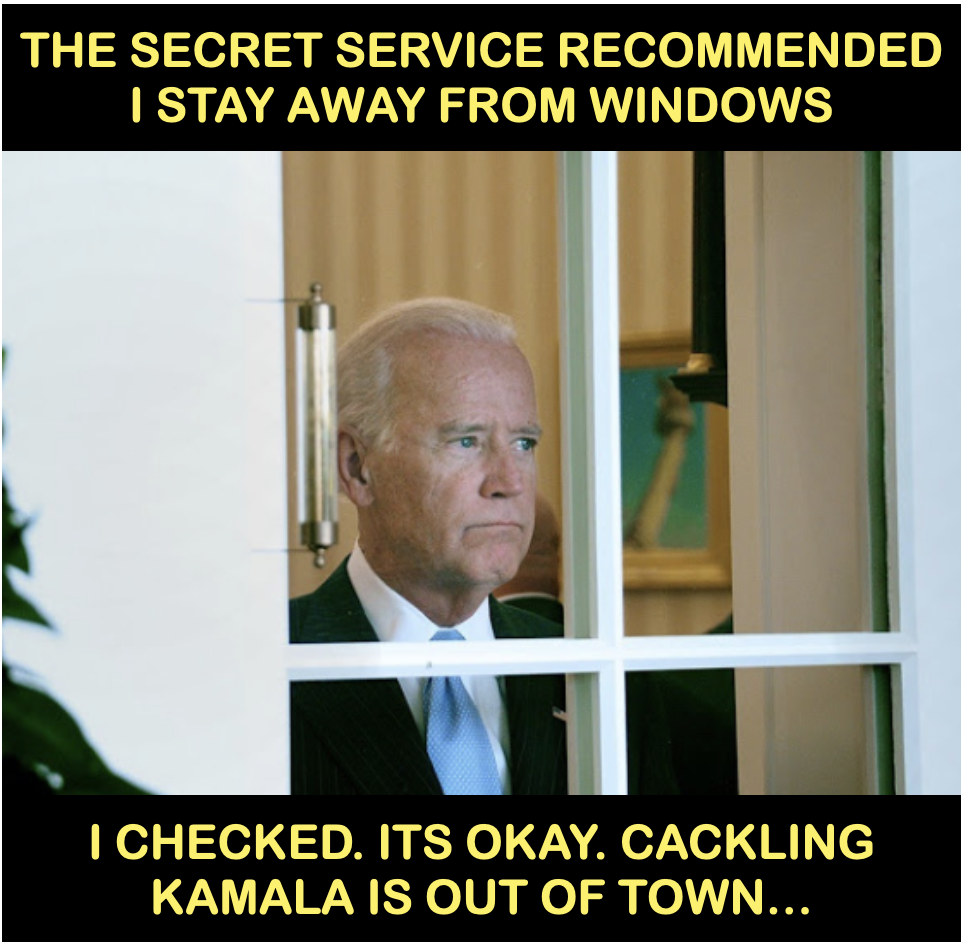 Biden & Windows Blank Meme Template