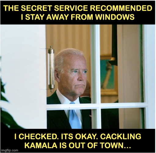 Stay away from windows Joey | image tagged in biden | made w/ Imgflip meme maker