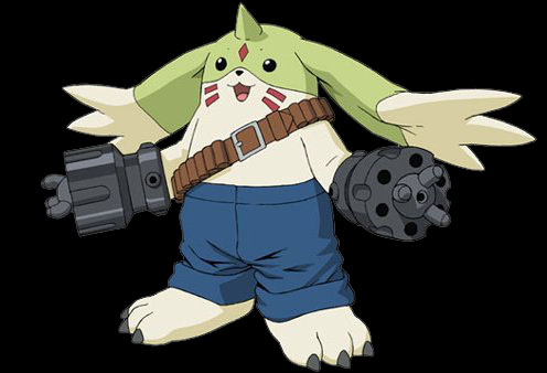 High Quality digimon gargomon Blank Meme Template