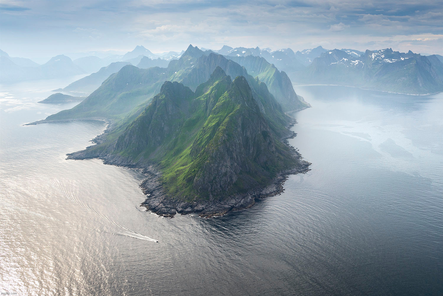The Claws of the Dragon, Senja, Norway | image tagged in awesome | made w/ Imgflip meme maker