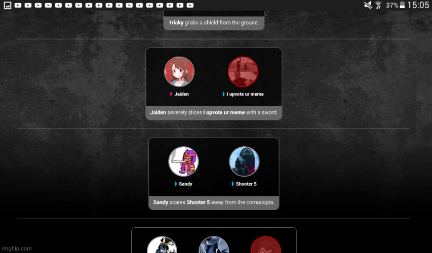 Squid game; Bottom text | made w/ Imgflip meme maker