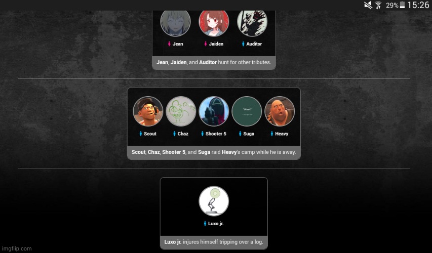 Wow, Scout, Chaz and Suga teamed up with a Squid Game guard just to raid a fatasses camp | made w/ Imgflip meme maker