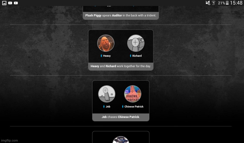 Jeb: "COME BACK HERE!" Chinese Patrick: "NO!!!" | made w/ Imgflip meme maker