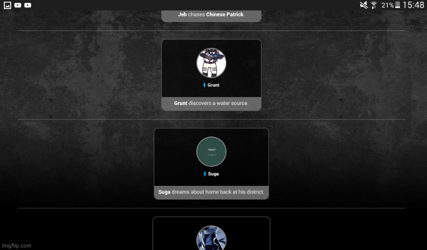 Grunt: Finally! Water! | made w/ Imgflip meme maker