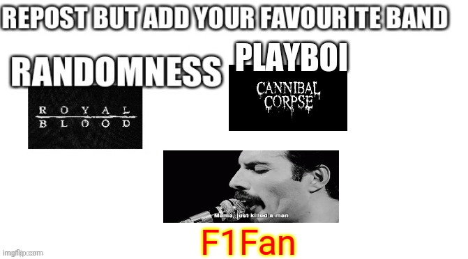 Queen | F1Fan | made w/ Imgflip meme maker