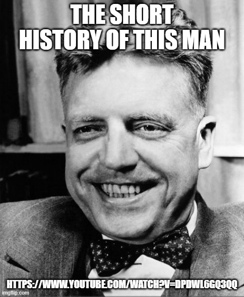 Man was a creep | THE SHORT HISTORY OF THIS MAN; HTTPS://WWW.YOUTUBE.COM/WATCH?V=DPDWL6GQ3QQ | image tagged in alfred kinsey perv | made w/ Imgflip meme maker