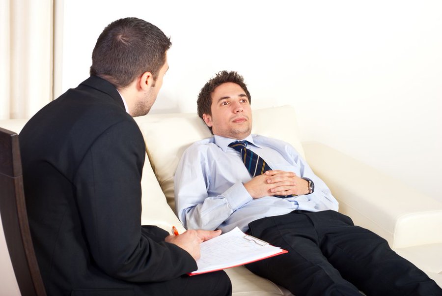therapist couch Blank Meme Template