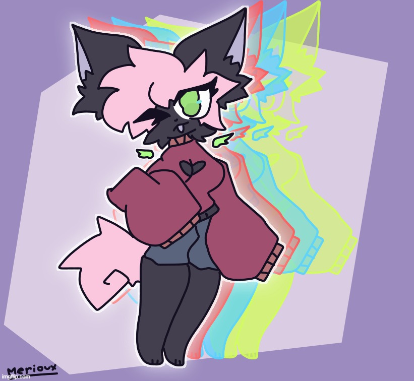 Tomboy dog gf for your soul. | image tagged in yes my art | made w/ Imgflip meme maker