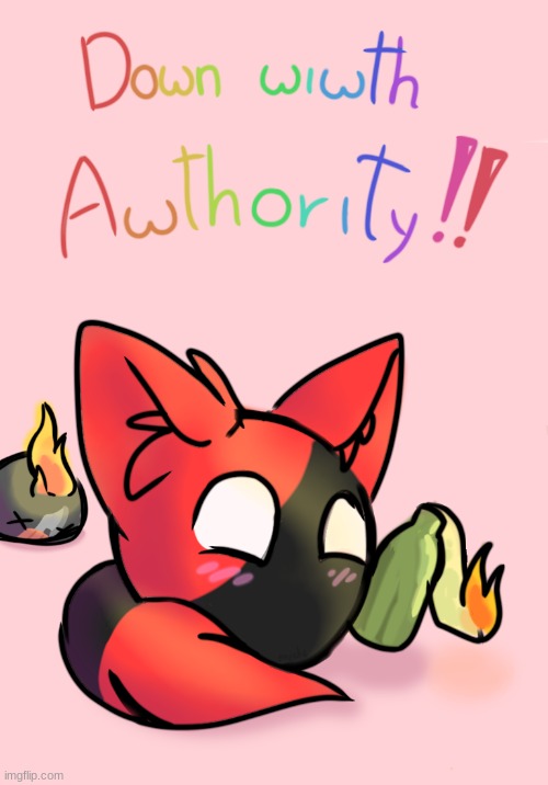 down with authority rise with anarchy brought to you by the R.O.T | made w/ Imgflip meme maker