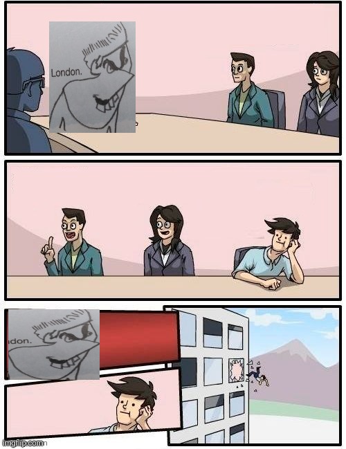 Boardroom meeting suggestion without speech bubles | image tagged in boardroom meeting suggestion | made w/ Imgflip meme maker