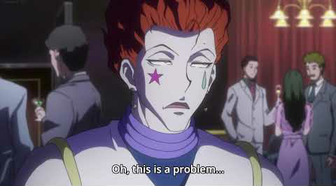 High Quality Hunter × Hunter Hisoka This is a problem Blank Meme Template