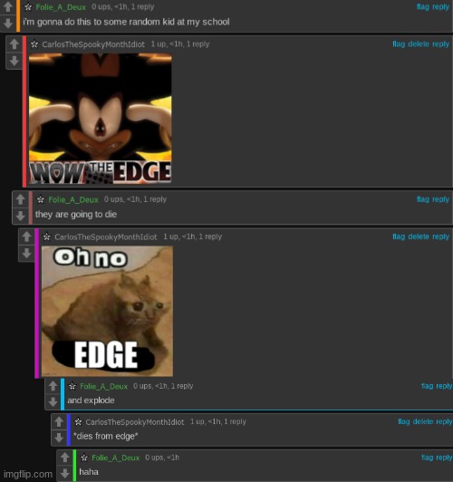 not scary | image tagged in didnt flinch | made w/ Imgflip meme maker