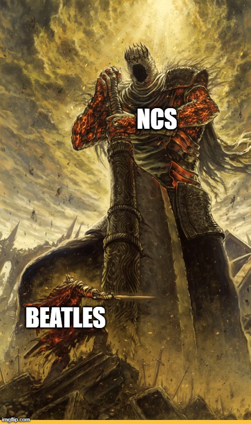 Fantasy Painting | NCS; BEATLES | image tagged in fantasy painting | made w/ Imgflip meme maker