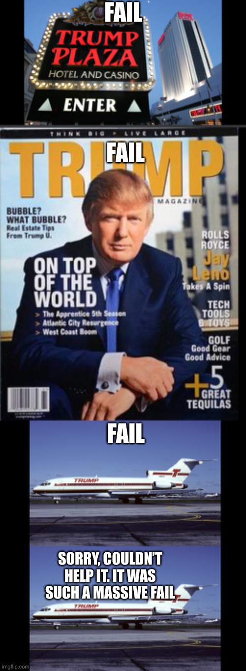 New social media? Cope | FAIL; FAIL; FAIL; SORRY, COULDN’T HELP IT. IT WAS SUCH A MASSIVE FAIL | image tagged in trump | made w/ Imgflip meme maker