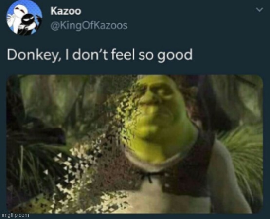 Shrek  is dying | image tagged in shrek,funny memes | made w/ Imgflip meme maker