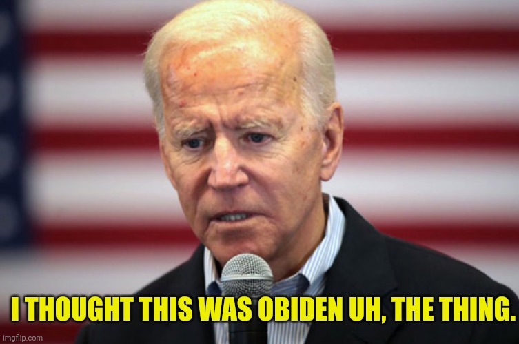 OBIDEN | I THOUGHT THIS WAS OBIDEN UH, THE THING. | image tagged in obiden | made w/ Imgflip meme maker