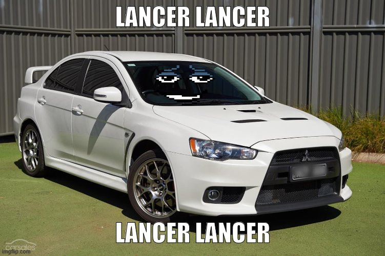 Lancer (Picture 1) | LANCER LANCER LANCER LANCER | image tagged in lancer picture 1 | made w/ Imgflip meme maker