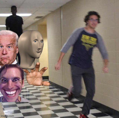 floating boy chasing running boy | image tagged in floating boy chasing running boy | made w/ Imgflip meme maker