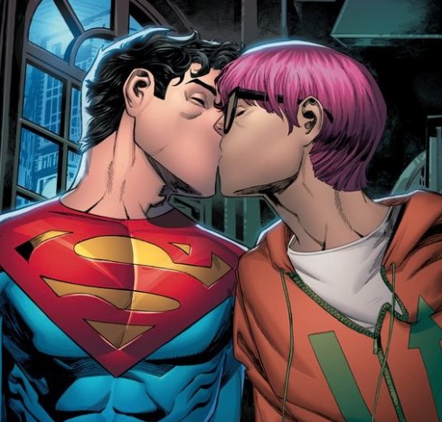 Superman is Gay Blank Meme Template